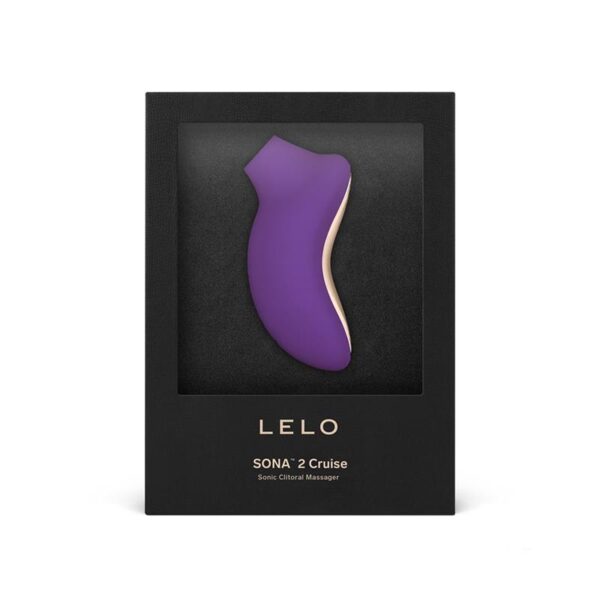 LELO Sona Cruise 2 – Succionador de Clítoris Recargable Púrpura