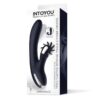 INTOYOU Darkspace Vibrador con Lenguas Rotadoras y Triple Motor Recargable Azul