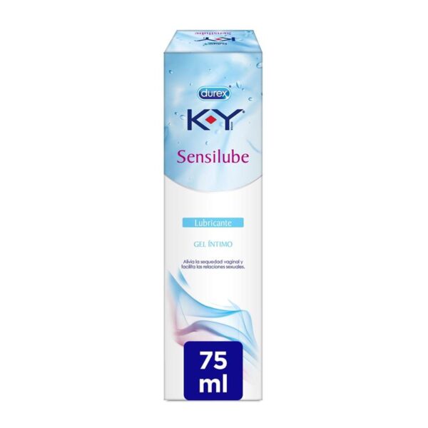 lubricante base agua durex sensilube 75 ml