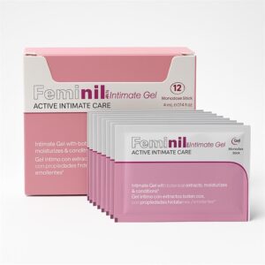 lubricante efecto calor feminil lube monodosis