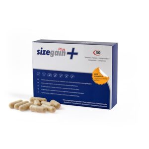 pastillas ereccion sizegain plus 30 capsulas