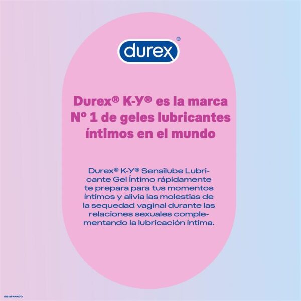 DUREX Sensilube KY Lubricante Base Agua 75 ml